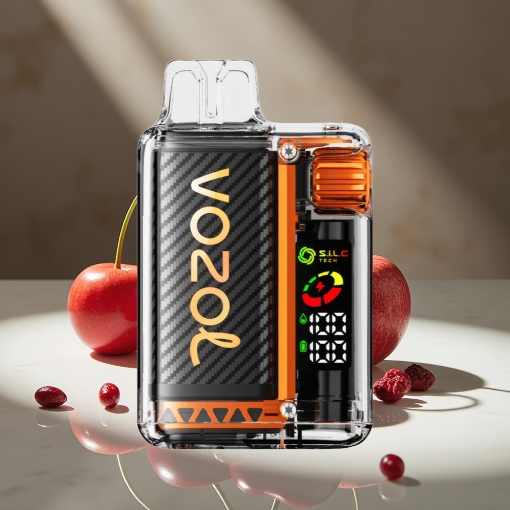 VOZOL Vista 20000 Puffs Recargable con Batería 650mAh y OLED para Vapeo MTL Sabor Cereza Cola